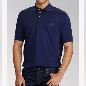 Polo by Ralph Lauren Men's SZ XL Navy Polo Shirt 100% cotton